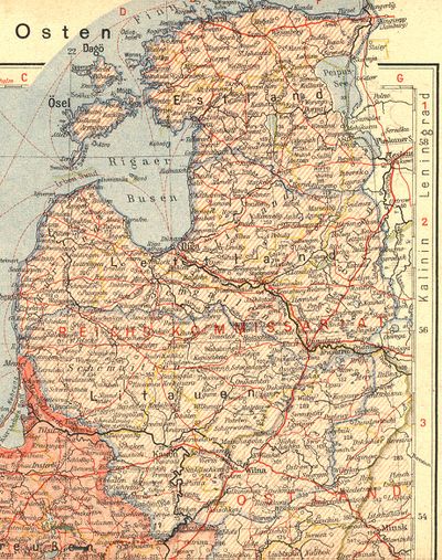 Latvijas Okupācija 1941-1944 - Vēsture